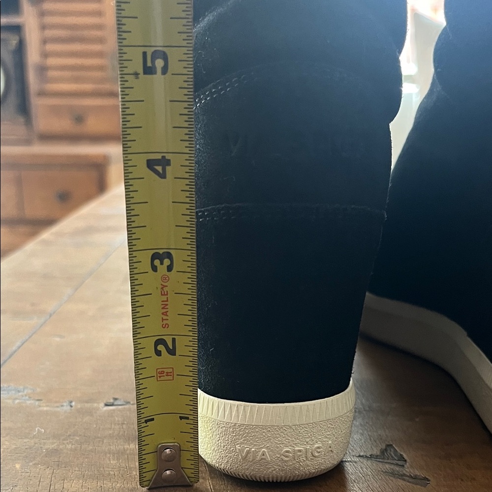 Via Spiga Black and White Sneakers - Picture 4 of 5